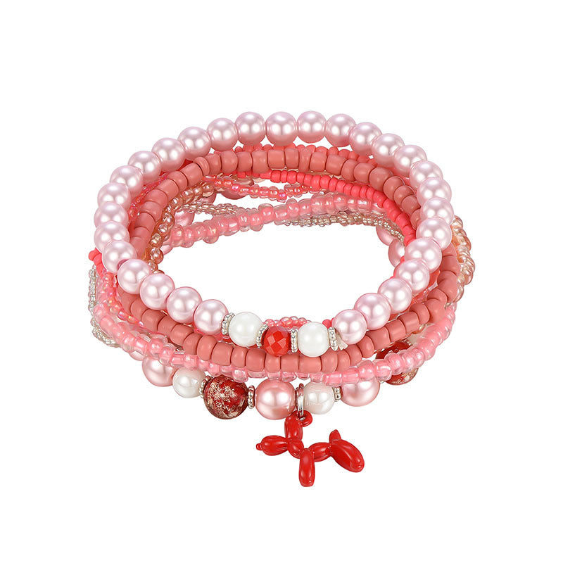 Personalized Solid Color Dual-use Short Bracelet