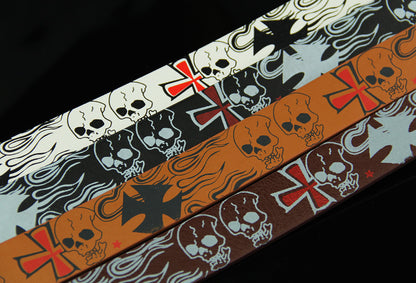 Pin Buckle Men's Leather European Hip Hop Skull Casual Belt - sumet.shop