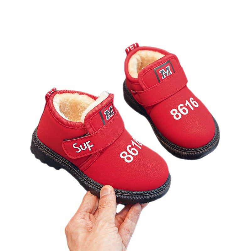 Boy Martin Boots Children's Baby Cotton Shoes Snow