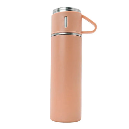 Thermal Bottle With Cup 500ml Stainless Steel Double Wall Thermal Bottle With Cup