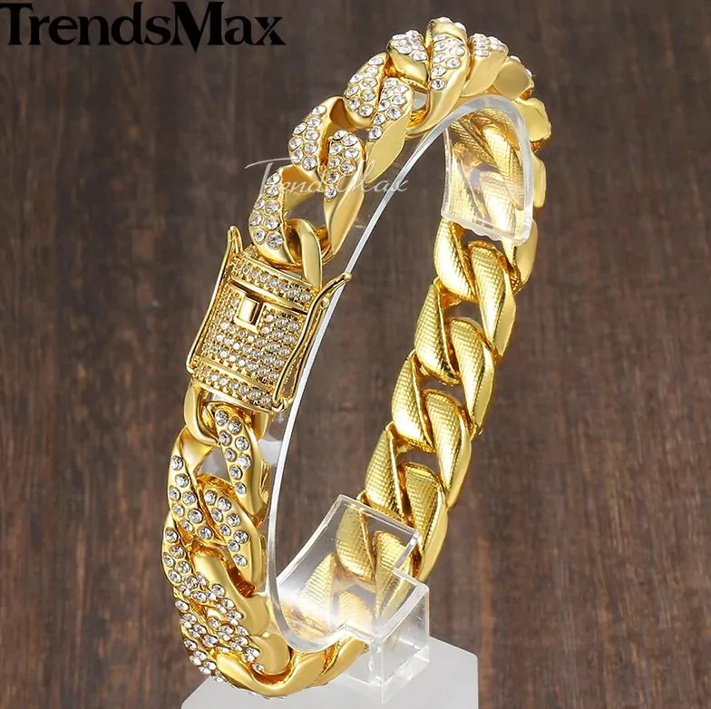 Gold Chain Bracelet For Men - sumet.shop