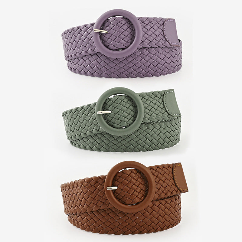 Women's Belt Fashion All-matching Wide Belt - sumet.shop