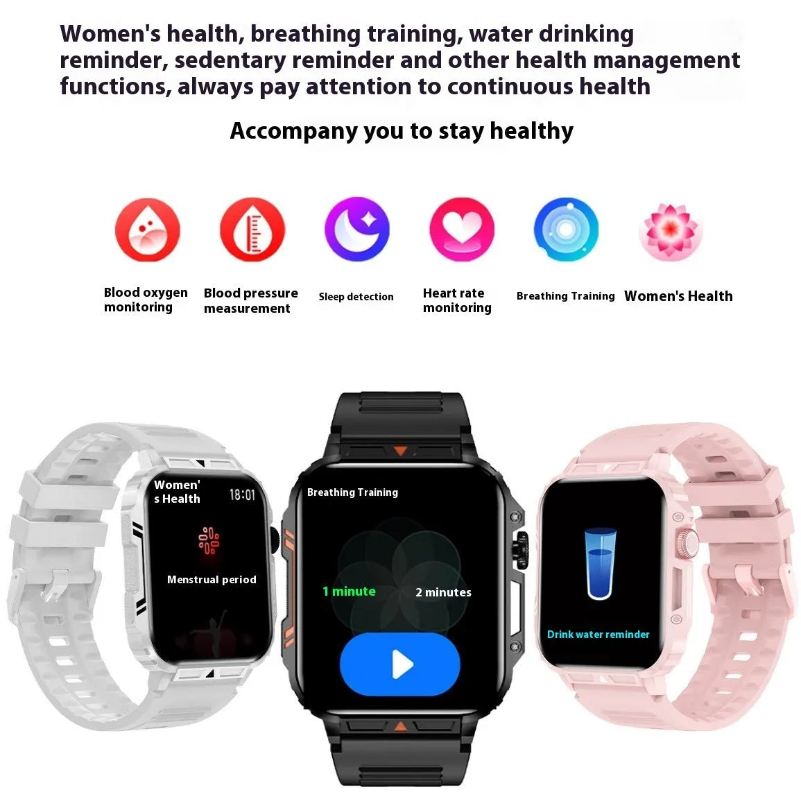 Smart Wireless Call Sport Step Counting Watch