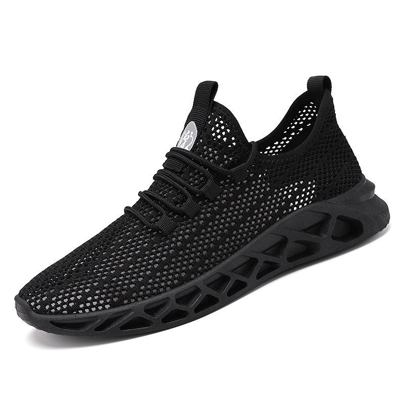 Breathable Casual Sports Shoes Fly Woven Mesh Casual Sports Shoes Men