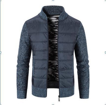 Men's Knitwear Coat Casual Turtleneck Outer Wear Sweater