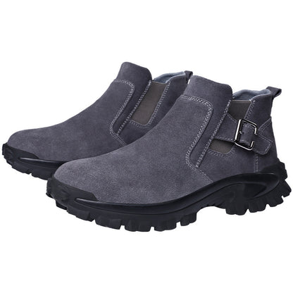Work Boots Cowhide Safety Shoes Work Boots