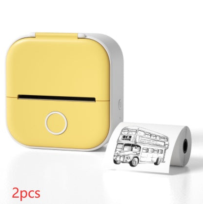 Portable Mini Thermal Label Printer Home Photo Printer Bluetooth-compatible Mini