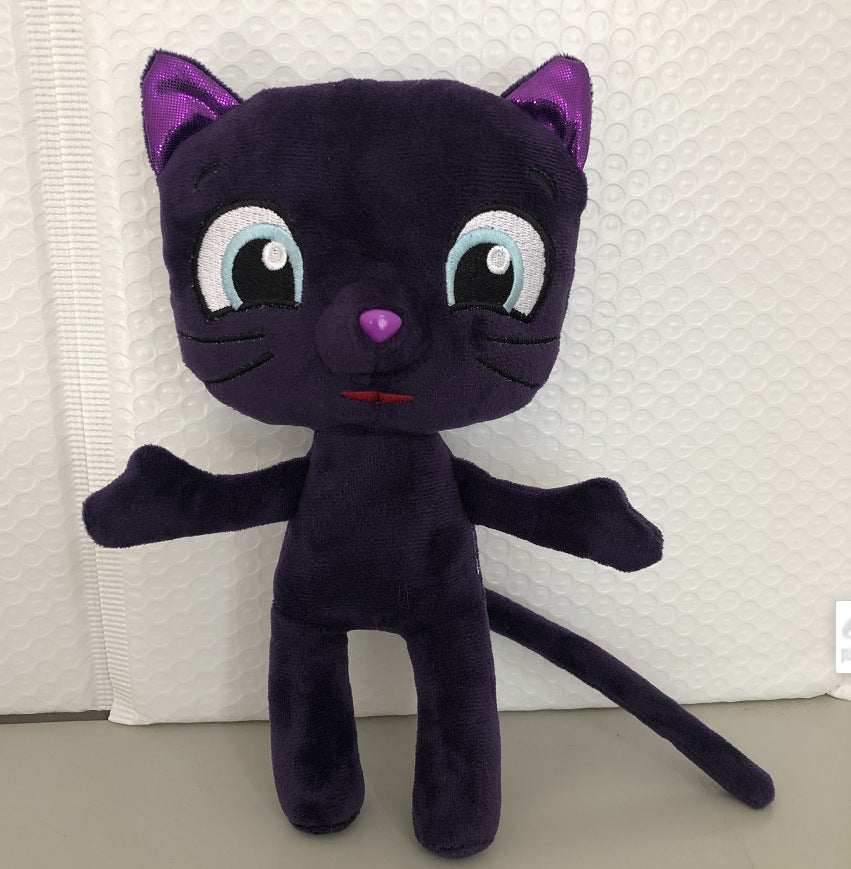 Purple cat toy