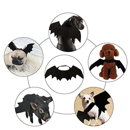 Halloween Creative Halloween Pet Cat Small Dogs Bat Wings Halloween Cat Wings Accessories Halloween Decorations Pet Supplies