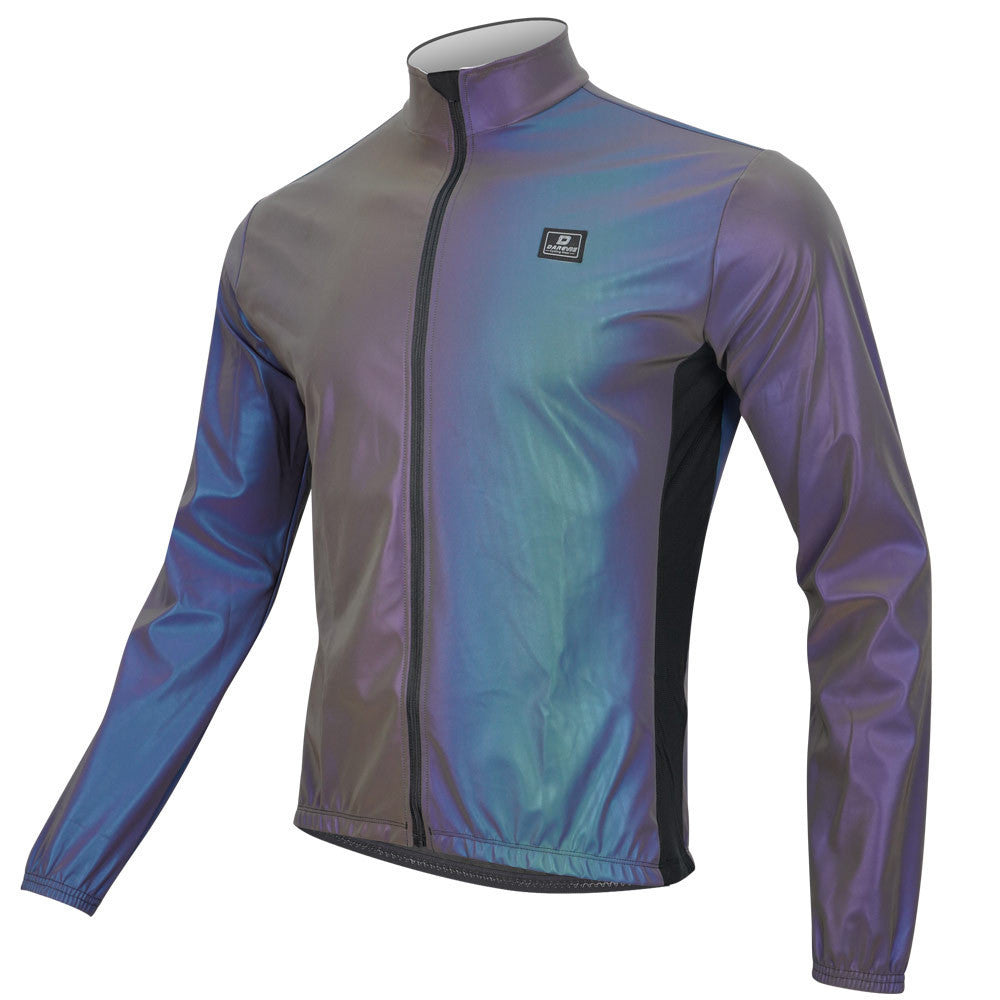 Cycling Jacket Colorful Reflective Night Riding Safety Jacket - sumet.shop