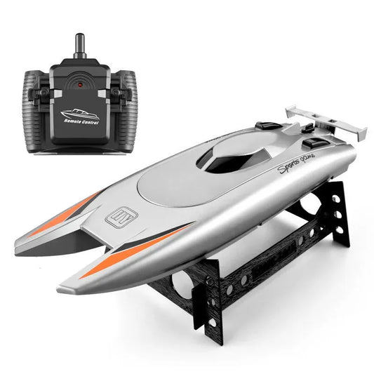 Electric Remote Control Boat High Speed Racing Boat 7.4V Large Capacity Battery 2 Channels 2.4G Remote Control Boats For Kid, Toy, sumet.shop