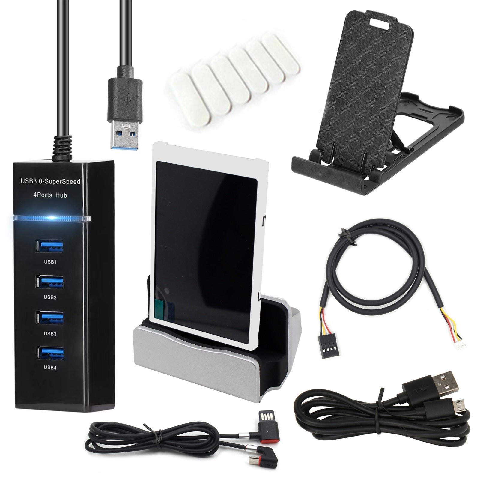 Computer Small Secondary Screen IPS Full View USB Chassis Monitor Date Display
