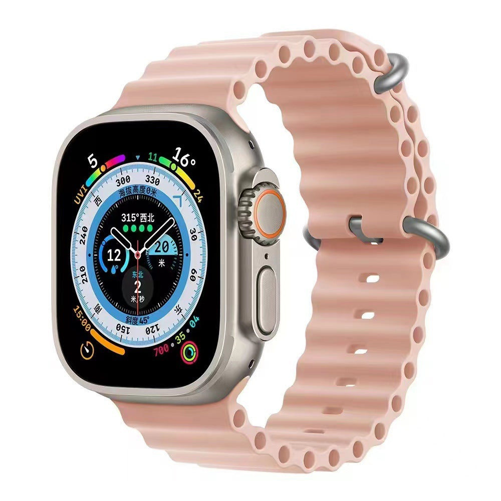 New Fashion Ocean Silicone Watch Band