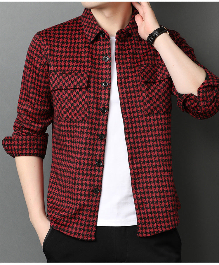 Multi-pocket Shirt Fashion Men's Business Shirt - sumet.shop