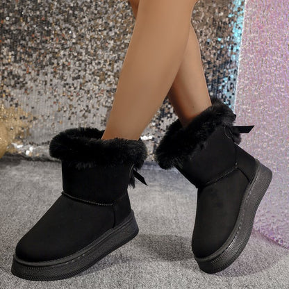 Winter Snow Boots Women Casual Warm Plush Short Boot