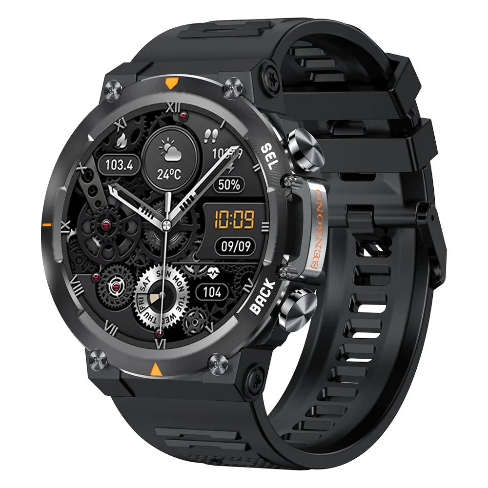 Big Screen Watch MAX18 Men Smartwatch AMOLED1.43inch Big Screen BT Calls Gesture Control AI Voice Sports Smart Watch Men
