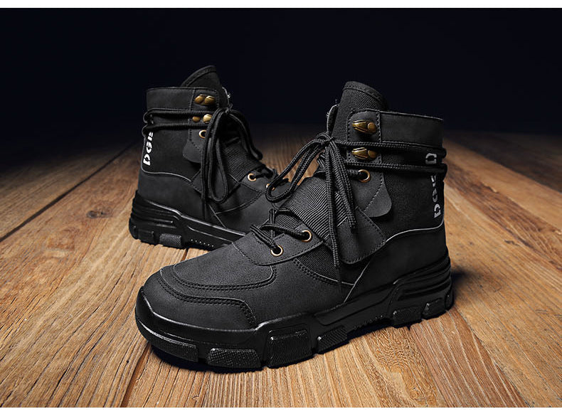 Cotton Martin boots British style autumn and cotton Martin boots