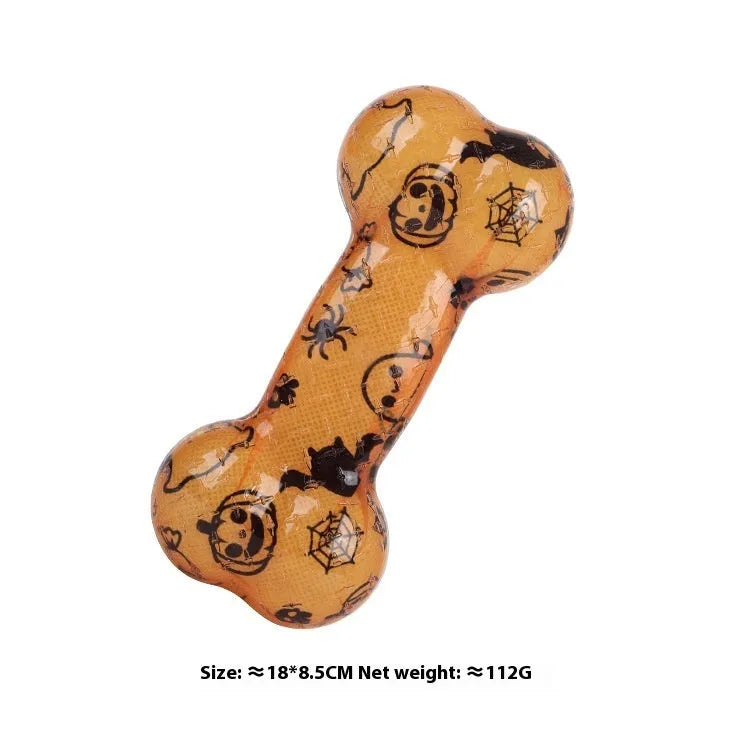 Dog Bone TPR Material Nibbling Sound Toy