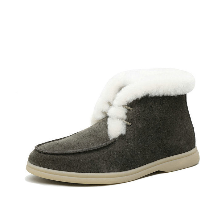 Velvet Snow Boots Plus Size Warm And Velvet Snow Boots Ankle Boots