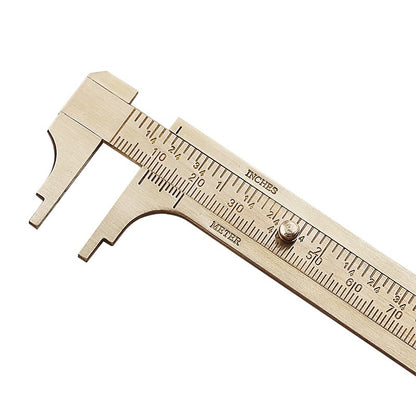 Caliper Double Scale Mini Copper Caliper