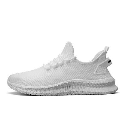 Woven Mesh Sneaker Small White Shoes Summer And Autumn Plus Size Men's Sports Casual Shoes