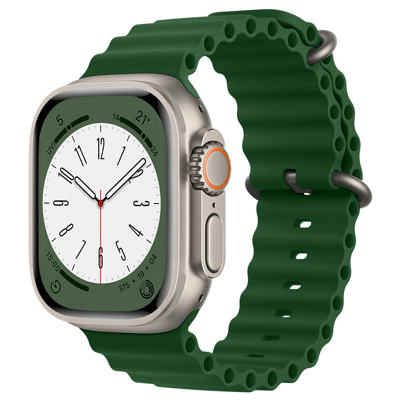 New Fashion Ocean Silicone Watch Band