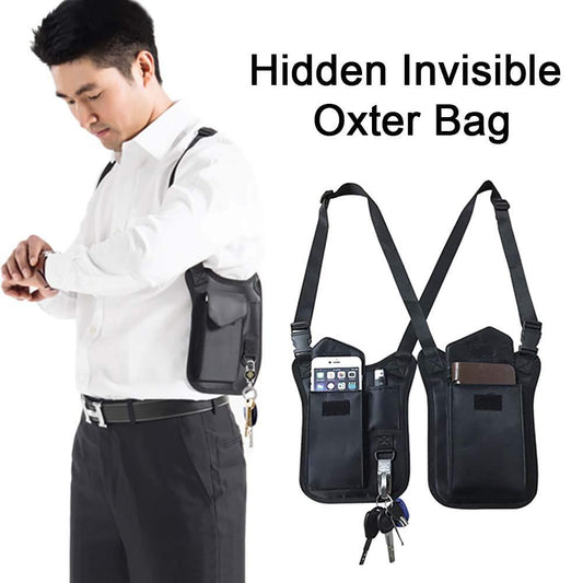 Underarm Strap Wallet Holster Anti-Theft Hidden Underarm Strap Wallet Holster Bag Leisure Nylon Double Shoulder Pocket Sport Vest Outdoors