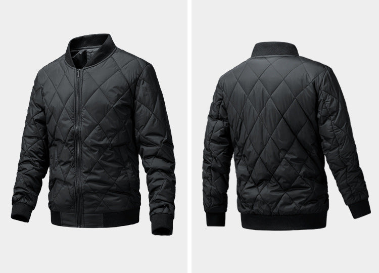 Solid Color European And American Cotton-padded Coat - sumet.shop
