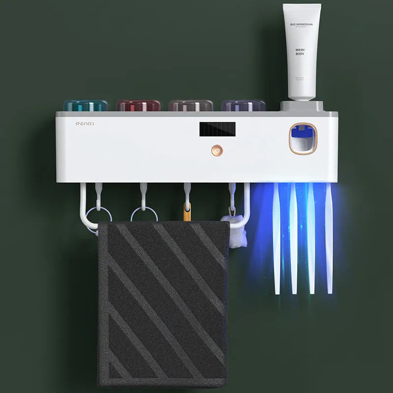 Ultraviolet Germicidal Toothbrush Rack Multifunctional Ultraviolet Germicidal Toothbrush Rack