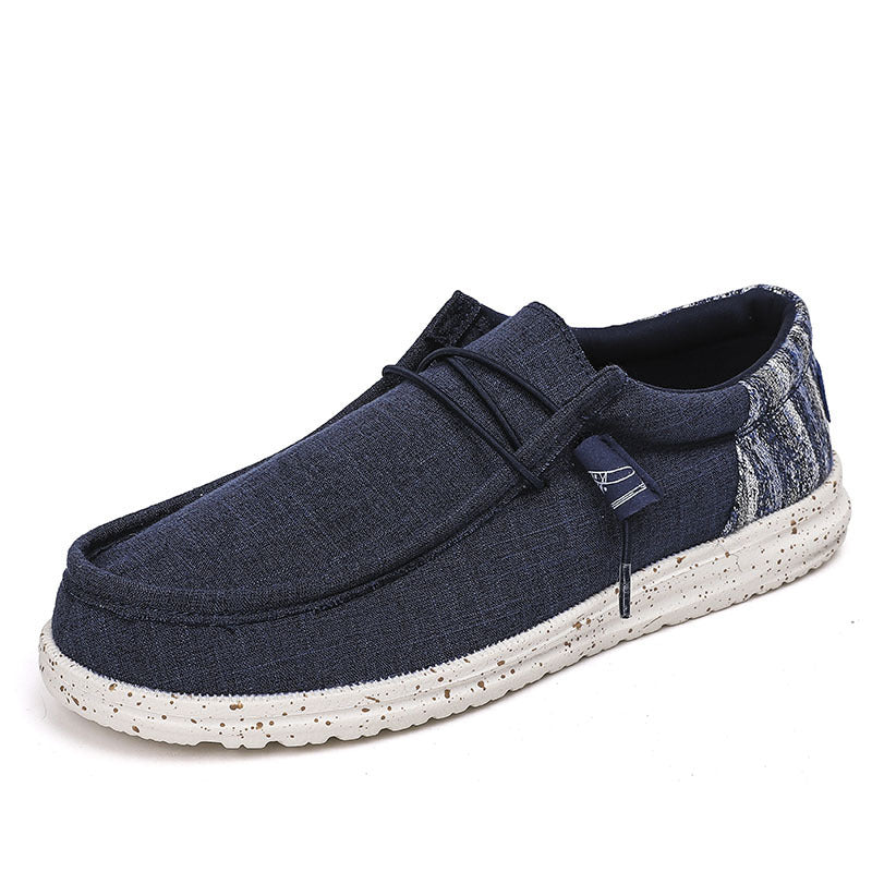 Breathable Casual Canvas Shoes Men's Patchwork Breathable Casual Canvas Shoes