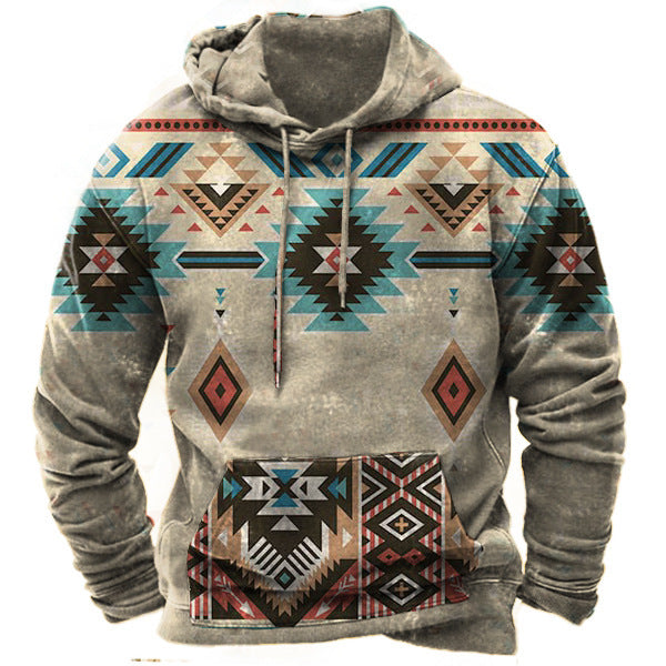 Men's Street Sports Fashion Digital Print Sweatshirt