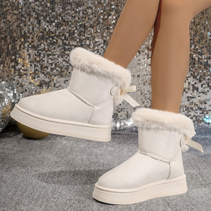 Winter Snow Boots Women Casual Warm Plush Short Boot