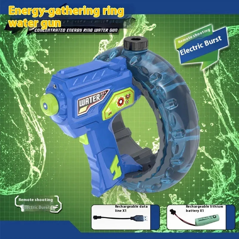 Electric Water Gun Energy-concentrating Loop Electric Water Gun Toy Summer Water Fight