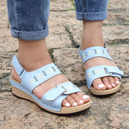 Wedge Heel Casual Women's Shoes New Style Large Size Fashion Platform Wedge Heel Casual Women's Shoes