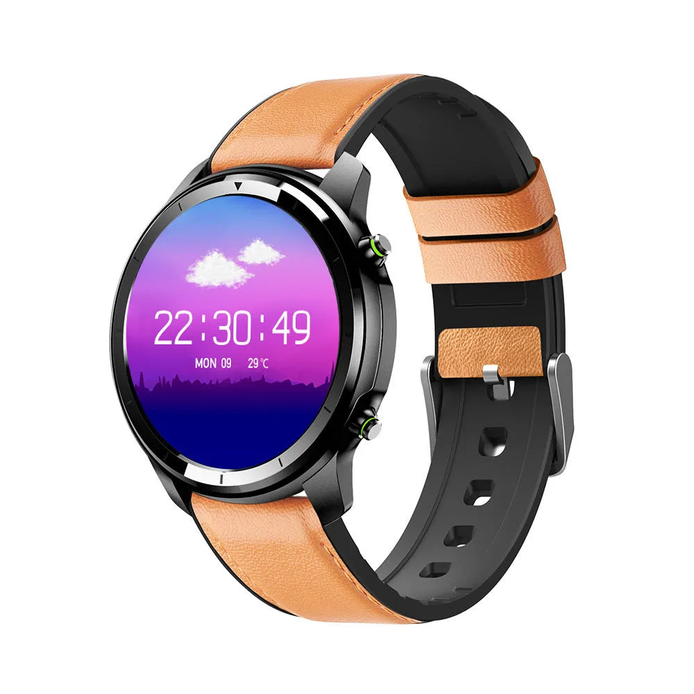 multi-function heart rate smart watch Full circle full touch high-definition IPS color screen multi-function heart rate smartwatch