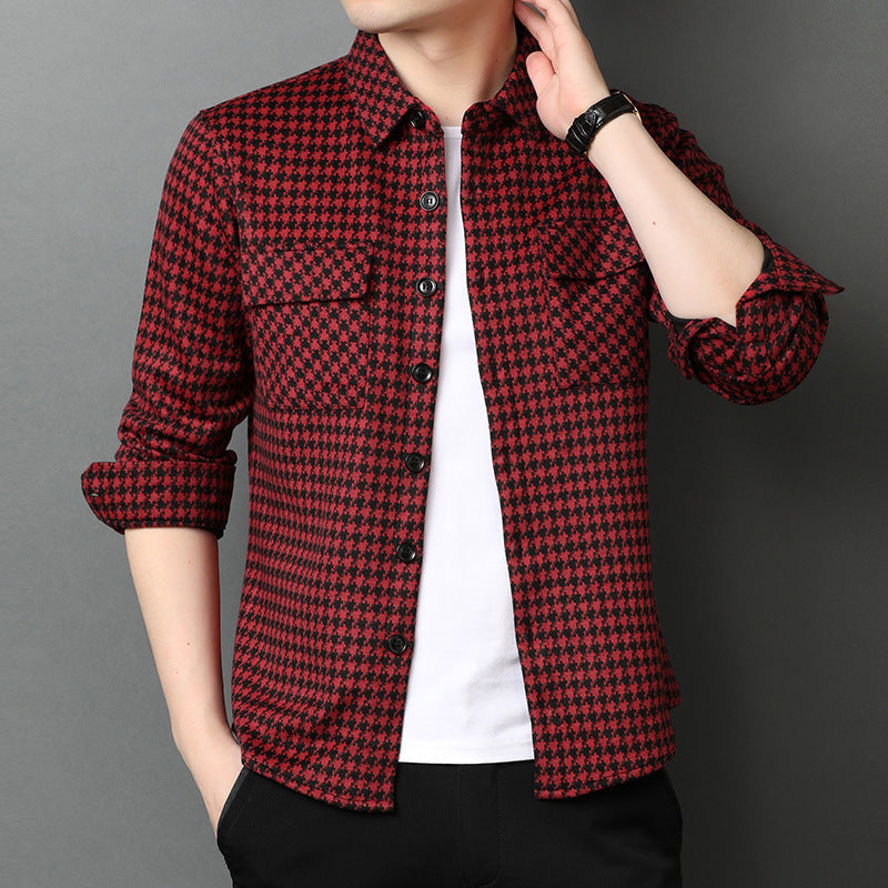 Multi-pocket Shirt Fashion Men's Business Shirt - sumet.shop