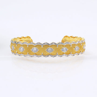 Italian Craftsmanship European And American Brushed Lace Bracelet