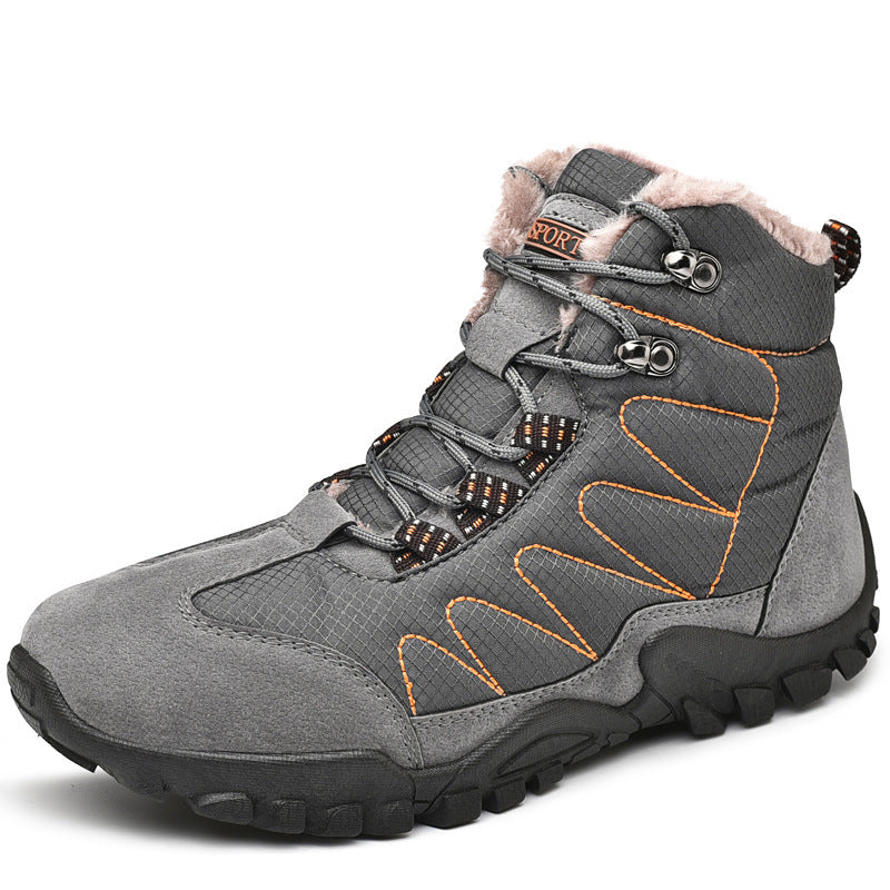 Winter outdoor snow boots plus velvet warmth plus size cotton boots list