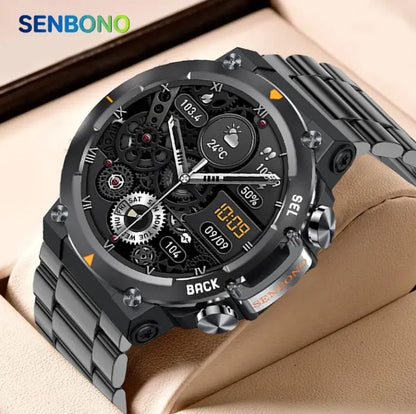 Big Screen Watch MAX18 Men Smartwatch AMOLED1.43inch Big Screen BT Calls Gesture Control AI Voice Sports Smart Watch Men