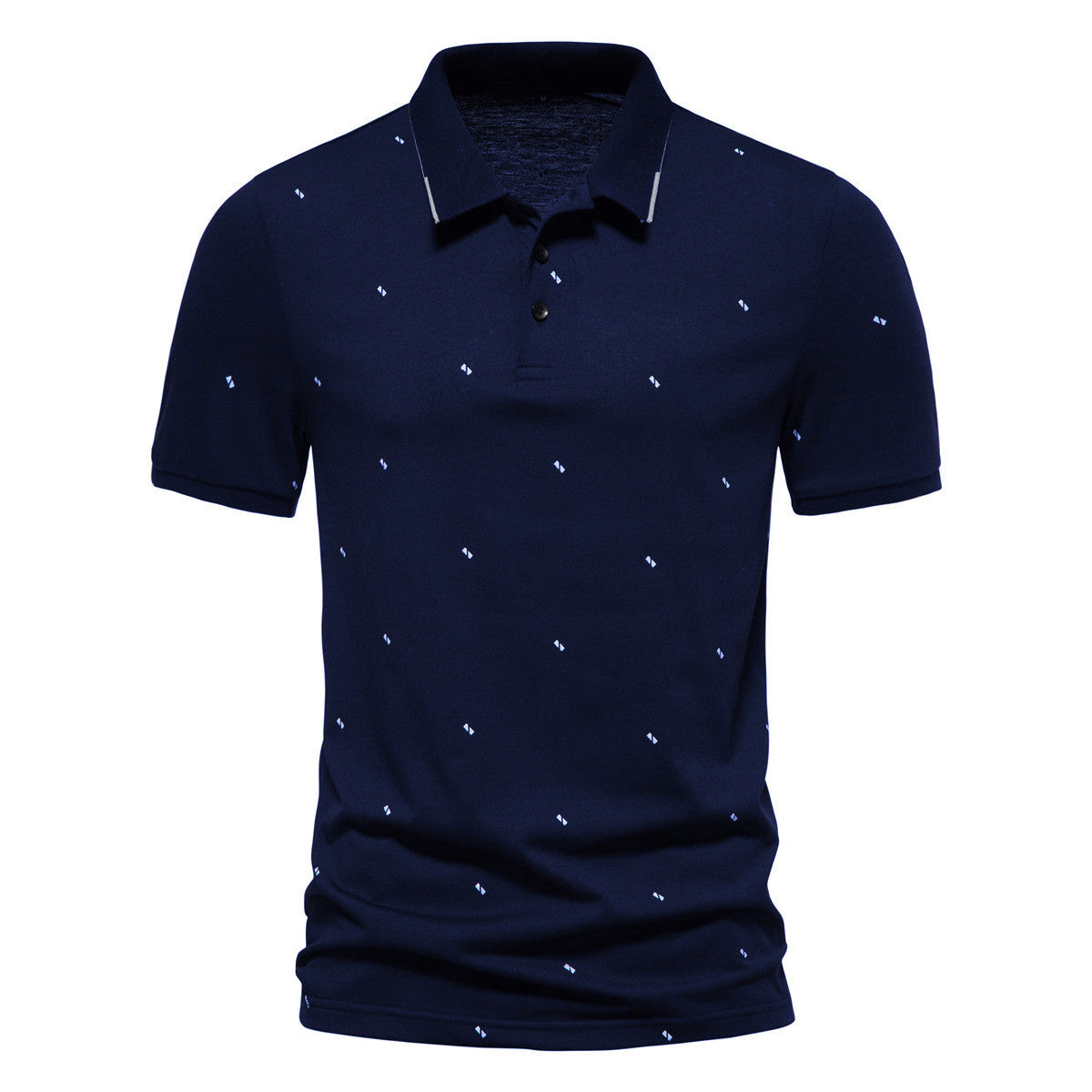 Men's Short Sleeve Fashion Printed Polo Shirt - sumet.shop