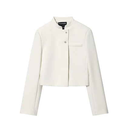 Stylish Casual Versatile Cropped Blazer
