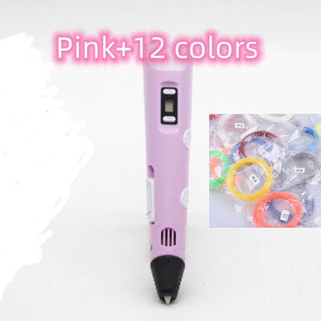 3D print pen 3D pen two generation graffiti 3D stereoscopic