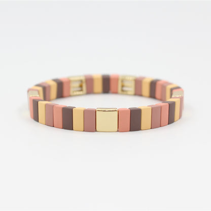 Enamel Bracelet Cool Tone Matte Rubber Lacquer - sumet.shop