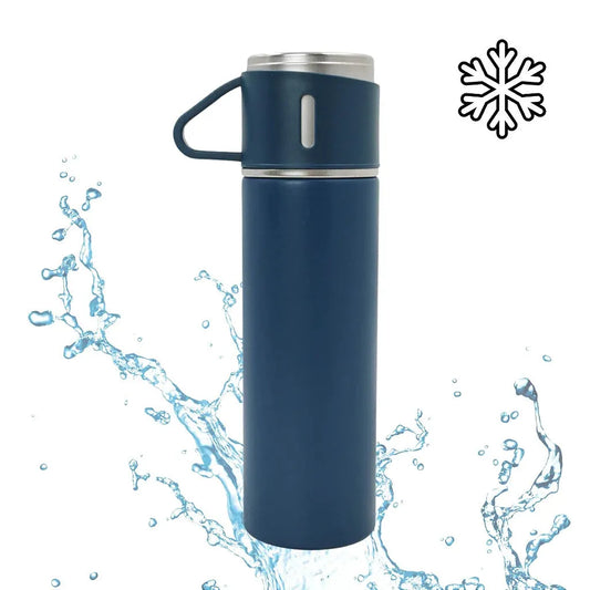 Thermal Bottle With Cup 500ml Stainless Steel Double Wall Thermal Bottle With Cup