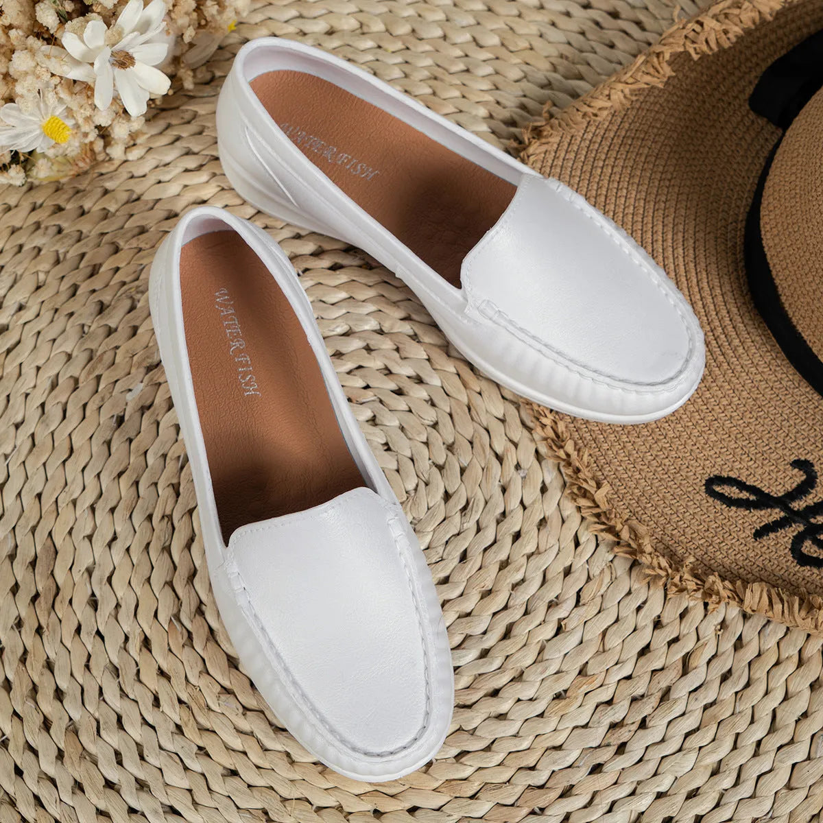 Platform Loafers Slip-on Temperament Increased British Style