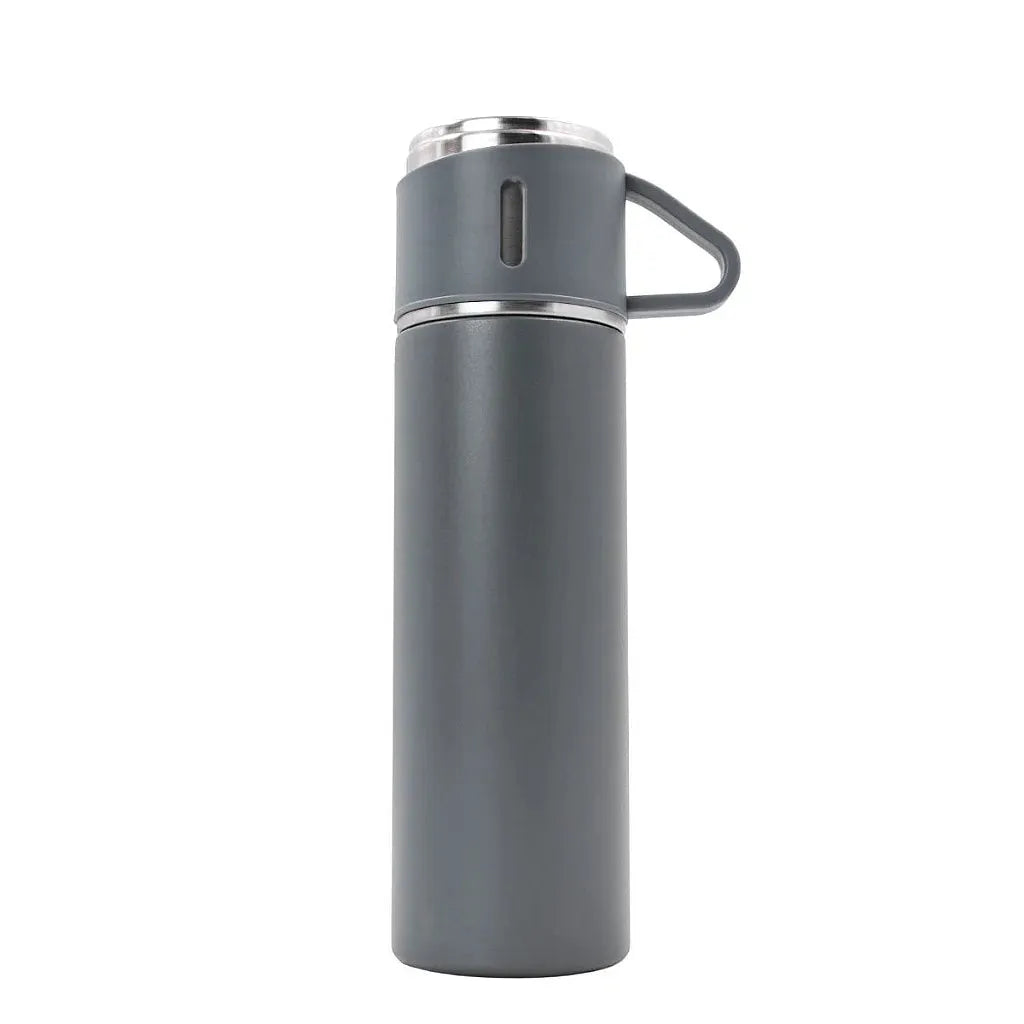 Thermal Bottle With Cup 500ml Stainless Steel Double Wall Thermal Bottle With Cup