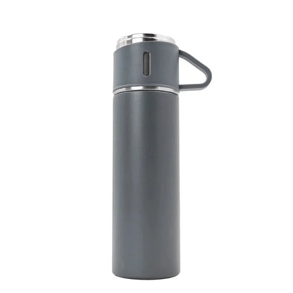 Thermal Bottle With Cup 500ml Stainless Steel Double Wall Thermal Bottle With Cup