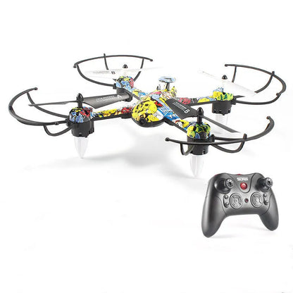 Remote control aircraft Graffiti remote control aircraft quadcopter