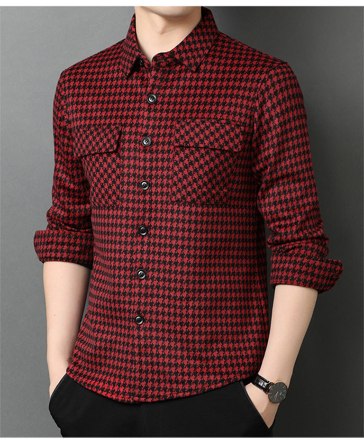 Multi-pocket Shirt Fashion Men's Business Shirt - sumet.shop