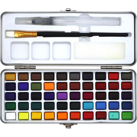 watercolor paint set 50-color solid watercolor paint set